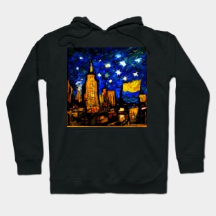 New York City in Van Gogh's style Hoodie